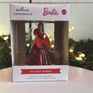 Holiday Barbie Hallmark Ornament - NIB